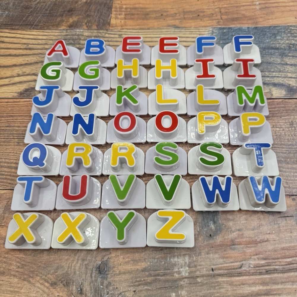 LeapFrog Fridge Phonics Magnetic Letters Lot of 40 Replacement ABCs Preschool